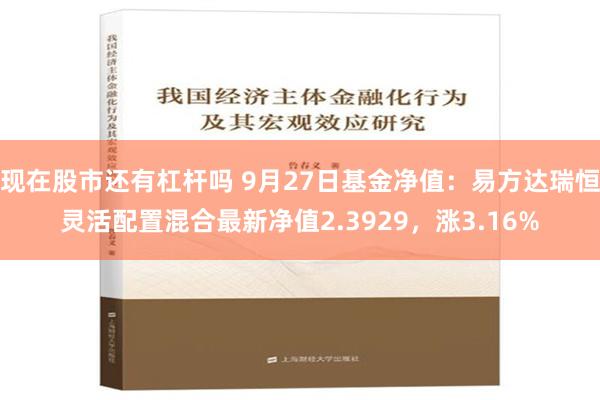 现在股市还有杠杆吗 9月27日基金净值：易方达瑞恒灵活配置混合最新净值2.3929，涨3.16%